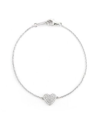 Nephora 14K 0.19 Ct. Tw. Diamond Heart Bracelet