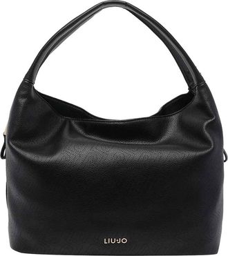 Liu Jo Black Logo Tote Bag