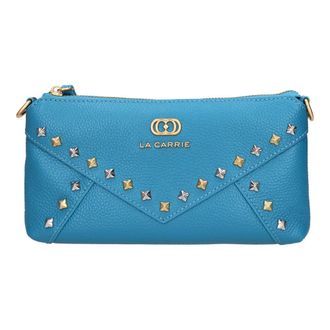 La Carrie Dames, Tassen, Blauw, Maat: ONE Size Leer
