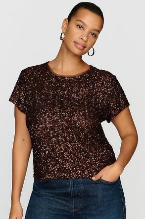 Maeve Sequined Baby Tee