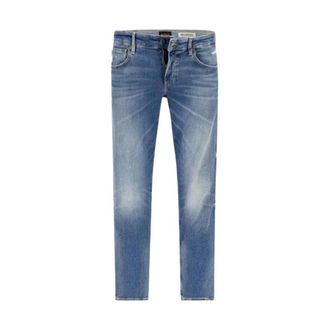 HUGO BOSS Heren, Jeans, Blauw, Maat: W35