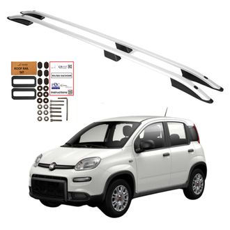 OEM Barras De Techo Fiat Panda A Partir De 2012 Aluminio Duradero Larga Duraci&oacute;n S&oacute;lido
