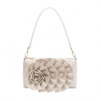 Melie Bianco Womens Florence Shoulder Bag In Ivory