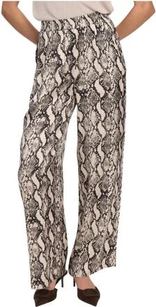 N&uuml;mph Nuvictoria Pants - Dames - Wijde Broeken - Veelkleurig - XS - Broeken