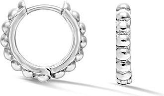 Dower & Hall Small Dotty Huggie Hoops