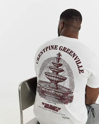Jack & Jones Jack & Jones Greenville Fountain T-Shirt