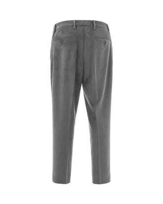 BRIGLIA 1949 Tailored Corduroy Trousers - Gray