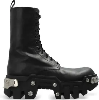 Balenciaga Bulldozer Lace-up Boots