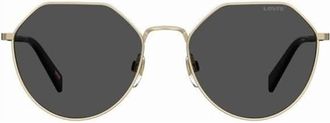Levi's Grey Geometric Unisex Sunglasses LV 1020/S 0J5G/IR 57
