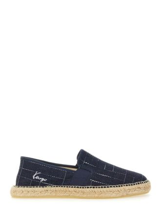Kenzo Espadrille With Logo Embroidery