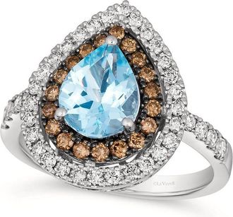 Le Vian Ladies Semi-Precious Cocktail Rings set in 14K Vanilla Gold WJRO 46