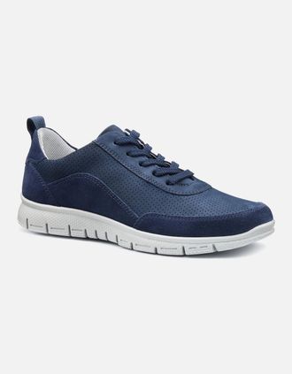 Hotter Womens Gravity II Womens Wide Fit Trainers - Navy - Size: 7.5