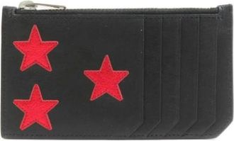 Saint Laurent Vintage, unisex, Zwart, ONE Size, Leer, Pre-owned Coin Purse