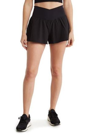 90 Degree by Reflex Lightstreme Crossfire Shorts in Black at Nordstrom Rack, Size X-Small
