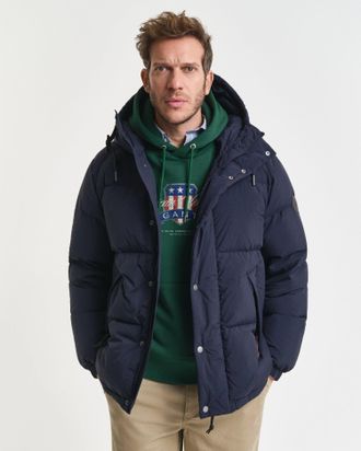 GANT Men Down Puffer Jacket (XXXL) EVENING BLUE