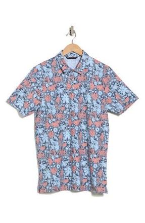 Travis Mathew Sands Featherweight Knit Polo in Heather Medium Grey at Nordstrom Rack, Size Xx-Large