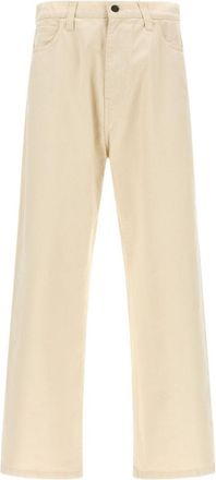 Carhartt Work in Progress Beige Mid Rise Jeans