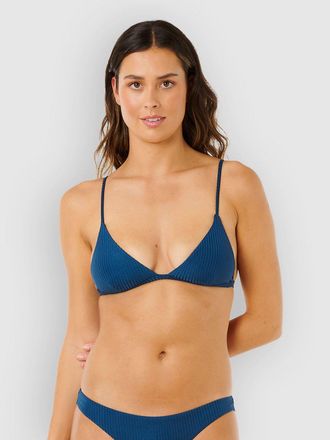 Rip Curl Luxe Surf Fixed Tri Bikini Top azul