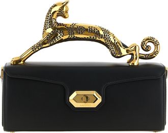 Lanvin Black Calfskin Womens Handbag