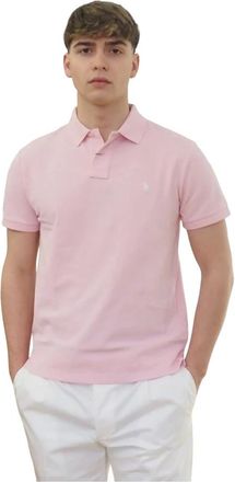 Ralph Lauren Mesh Polo - Heren - Polos - Roze - M - Tops