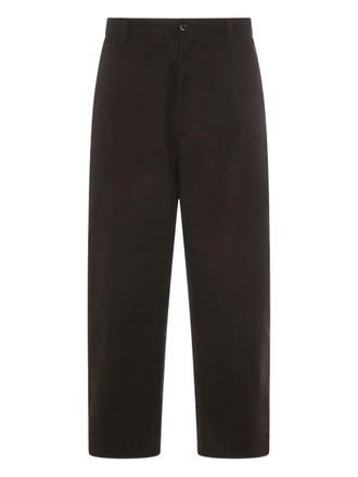 Carhartt Work in Progress Button Patch Trousers - Black