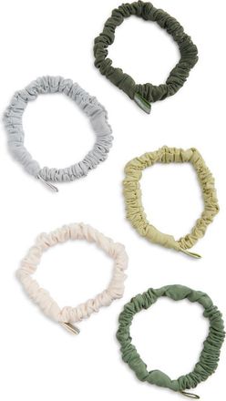 L. Erickson 5-Pack Assorted Performance Scrunchies in Martini at Nordstrom