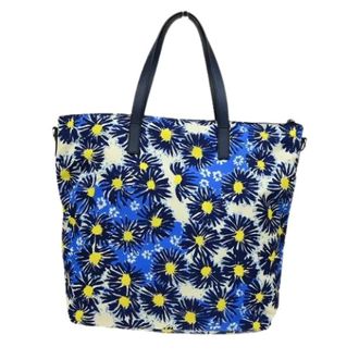 Prada Pre-owned Tote Bags, female, Blue, Size: ONE SIZE Pre-owned Convertible Zip Tote
