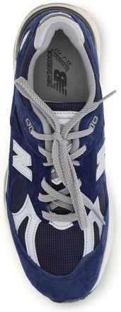 New Balance Unisex Sneakers 991v2 Pageant Blue Trainers