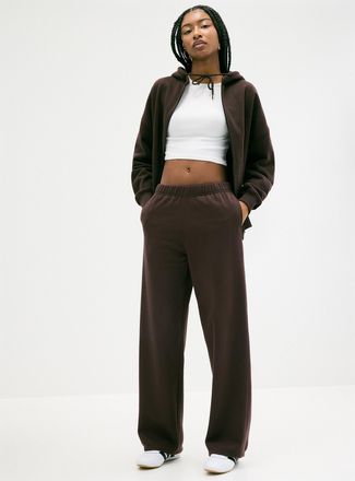 Twik Womens Straight-leg fleece pant