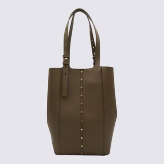 Golden Goose Brown Leather Totes