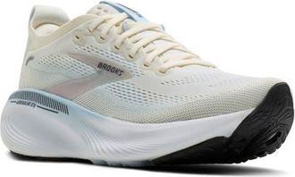 Brooks Adrenaline GTS 25 Running Shoe in Star White/nantucket/chrome at Nordstrom, Size 11.5