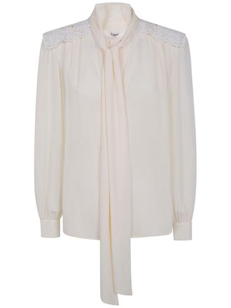 Chlo&eacute; Camicia In Seta Classic Shirt