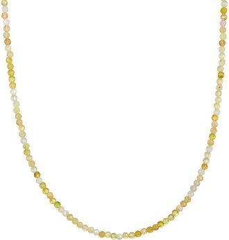 Satya Jewelry Secure in Self Yellow Opal Solar Plexus Chakra Choker