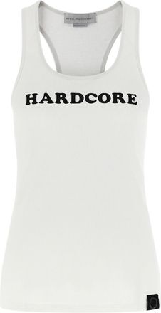 Stella McCartney White Slogan Hardcore Top
