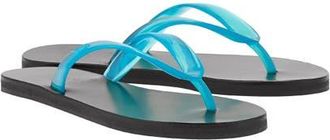 Ancient Greek Sandals Saionara Jelly Flip Flop in Clear Blue at Nordstrom, Size 12Us