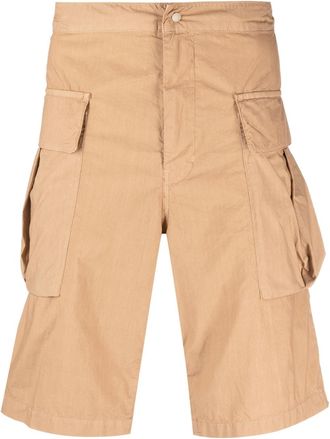 Aspesi knee-length cargo shorts - men - Cotton - 52 - Neutrals