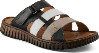 Spring Step Olly Slide Sandal in Black Multi at Nordstrom, Size 10.5-11Us