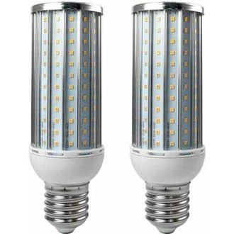 OEM Paquete De 2 Bombillas Led E40 De 50 W, Aleaci&oacute;n De Aluminio, Luz Blanca Fr&iacute;a, 192x2835 Smd, Ca 110/220 V