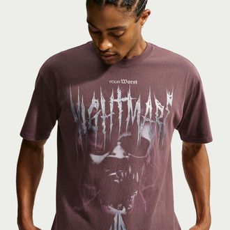 Nike Mens Ja Basketball T-Shirt in Red | IM5066-652