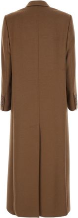 Max Mara Womens Coat Msteffige Brown Wool