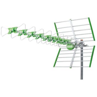 Trade Shop Trade Shop Traesio - Antenna Tv Esterna Digitale Uhf Dvb-t Dvt-t2 Dtt Tnt 24 Elementi 38dbi Li-38b
