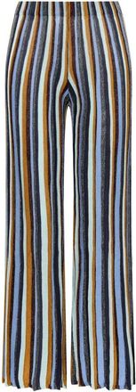 Maliparmi Flexage Stripes Broeken - Dames - Wijde Broeken - Veelkleurig - XS - Polyester - Broeken