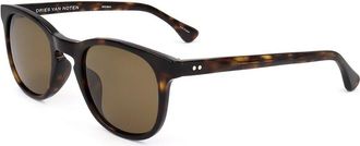 Dries Van Noten Dries Van Noten By Linda Farrow Mens Dvn89 49Mm Sunglasses