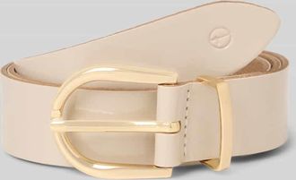 Tamaris Tamaris G&uuml;rtel aus echtem Rindsleder in Beige, Gr&ouml;&szlig;e 100