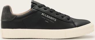 AllSaints Womens Cow Leather Underground Leather Low Top Trainers, Size: UK 4/ US 7/ EU 37