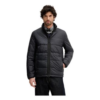 Barbour Jassen, Heren, Zwart, L, Polyester, Offshore Quilted Jacket