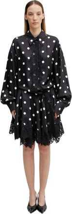 Sportmax Kleedjes, Dames, Zwart, S, Spxbosso Wikkeljurk
