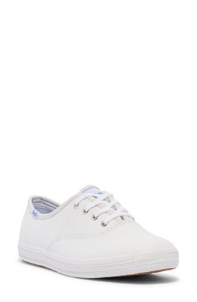 Keds Champion Sneaker in White Leather at Nordstrom, Size 12