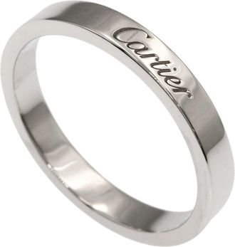 Cartier Platinum 950 Band Ring (Pre-Owned)