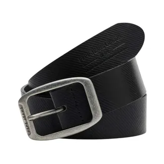 Pepe Jeans London Accessoires, Heren, Zwart, 100 CM, Leer, Wade Riem